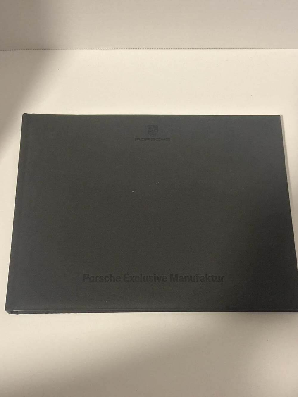 Porsche Exclusive Manufaktur Hardcover Catalog Book